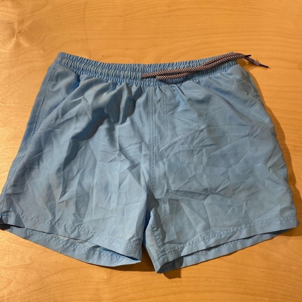 INC International Concepts Men's Blue Swim Shorts Large (MT)